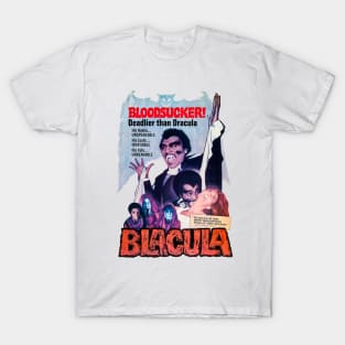 Blacula Exclusive Poster Halloween T-Shirt